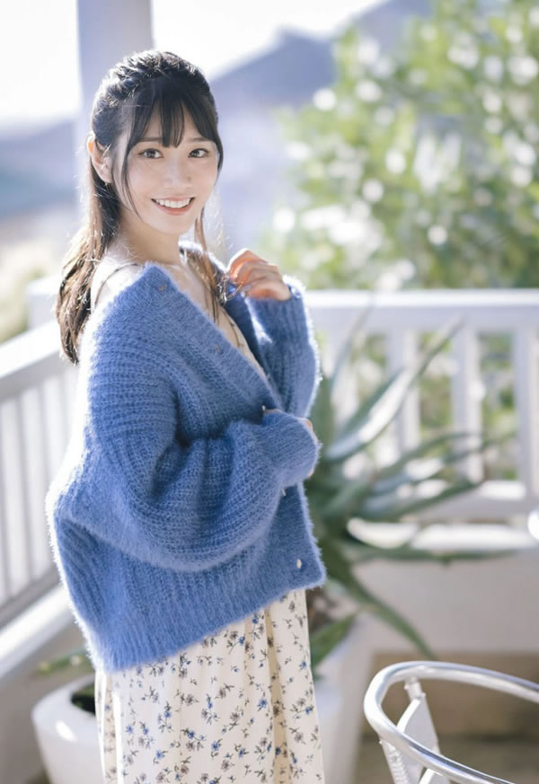 美丽小姐姐Saika休闲毛衣碎花裙无圣光图集